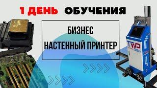 Настенный принтер. Школа в Варшаве. Бизнес старт от 5тис. Красивые стены. Фотопечать на стенах.