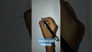 My Frist one line drawing  please like  and subscribe