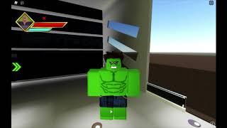 ROBLOX Marvel Battlegrounds - Hulk Transformation