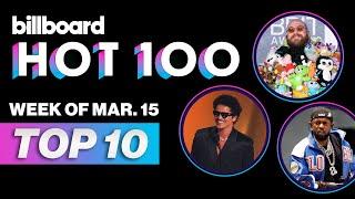 Billboard Hot 100 Top 10 Countdown For March 15th, 2025 | Billboard News