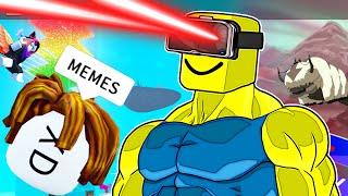 ROBLOX VR Hands Funny Moments (MEMES)