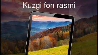 Kuzgi fon rasmi 4k