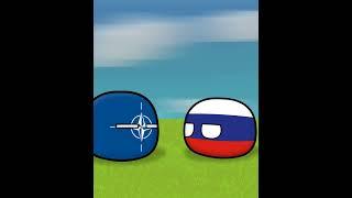 Расширение НАТО Countryballs #Shorts