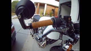 Royal Enfield Continental GT Interceptor 650 Trip machine grip Wraps with a Twist!! DIY Cafe Racer