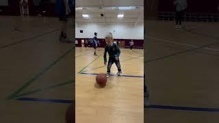 Working his dribbling..! #basketball #upward