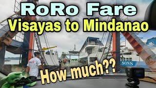 Dumaguete to Dapitan RORO Fare Update | Montenegro Shipping Lines