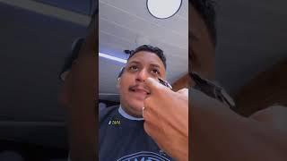 Capitão pitomba na barbearia