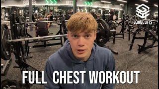 INSANE Chest Workout by a 13-Year-Old! Full Routine for Building Strength!