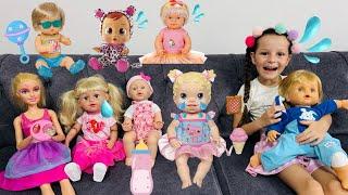 Kız Oyunları!Ada’nın Bebekleri Hasta Oldu!Oyuncak Bebek Bakma Videosu,Kız Oyunları @ToysandFun