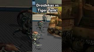 Droidekas vs German Tiger Tank #starwars #ww2 #gmod