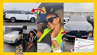 You are still living in a rented Apartment,How did you buy Range Rover & Tesla-Ghanaians fire Salma