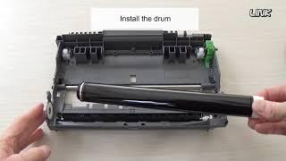 How to rebuild Brother DR730 DR2400 DR2425 Drum Unit