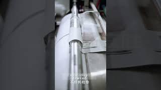 6 color central drum flexo printing machine with non stop rewind