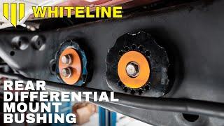 Whiteline Rear Diff Mount Bushing Insert Install