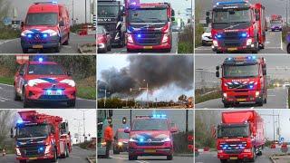 [GRIP 2] Enorme brand bij recyclingbedrijf in Roosendaal - Vele Hulpdiensten massaal uitgerukt!