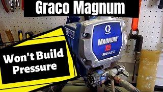 Graco Magnum X5 Paint Sprayer Won't Build Pressure