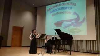 Komitas Vardapet, Kaqavik folk song. Arrangement for Violin and Piano
