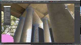 Modeling for HDRI based spherical projection inside 3ds Max.