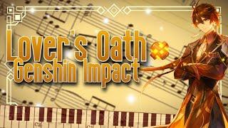 Lover's Oath – Genshin Impact Ost | Piano Tutorial - Noxy Piano