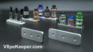 Worlds Best 510 Threaded Vape Tank Stand - Atomizer Stand Holder- Screw In, Upright, Secure.