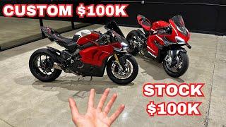 V4 Superleggera vs Built Panigale V4R