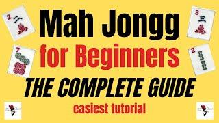 EASIEST Mah Jongg for BEGINNERS tutorial The Complete Guide  American Mah Jongg #mahjong #tutorial