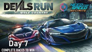 NFS No Limits I Vault Events I Devils Run I Honda NSX (2017) I Day 7 (Final)