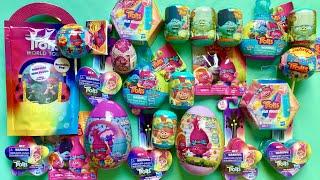 HUGE TROLLS SURPRISE TOYS  Unboxing Mystery Boxes Blind Bags Satisfying ASMR Collection