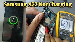 Samsung Galaxy A72 (A725F) Not Charging fix