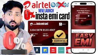 Airtel Insta EMI Card Apply Process | Airtel Bajaj Insta EMI Card Kaise Banaye | No Cost EMI Shop