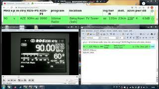 FM DX Baku - 250724 1800UTC - 90.0 Ictimai Radio (AZE) Baku/Azeri TV Tower (bak) 4kW 23km