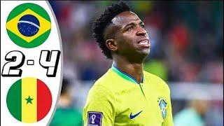 Brazil vs Senegal 2-4 - All Goals & Highlights - 2023