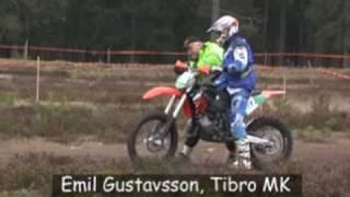 Enduro 2009 Emil Gustavsson, Tibro MK. Vintercupen Carlsborgs MK 2009. www.tibromk-enduro.nu