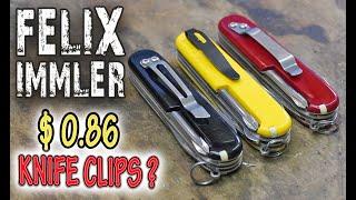 Cheap China Pocket Clips for Swiss Army Knives - is that a good idea?