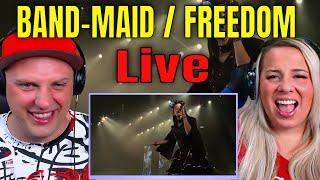 BAND-MAID / FREEDOM (Official Live Video) THE WOLF HUNTERZ REACTIONS