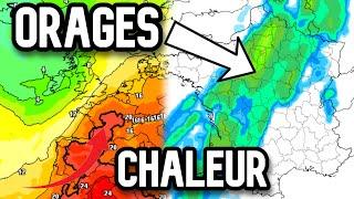 Point météo : CHALEUR et ORAGES cette semaine !?