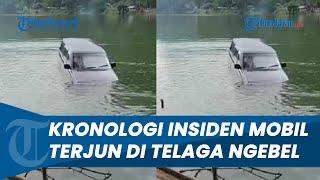 KRONOLOGI Mobil Bergerak Mundur dan Terjun ke Telaga Ngebel Ponorogo, Parkir Hanya Direm Tangan