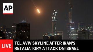 LIVE: Tel Aviv skyline after Iran's retaliatory attack on Israel
