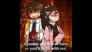 Sorry daughter dad won't be home #demonslayer #gachalife2 #hakuji