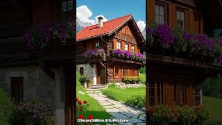 Charming Traditional Wooden House in a Scenic Valley | 4K Ultra HD