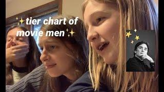 making tier chart of men // vlogmas day 2