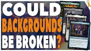 How can we EXPLOIT BACKGROUNDS in Commander?  Commander Mechanic