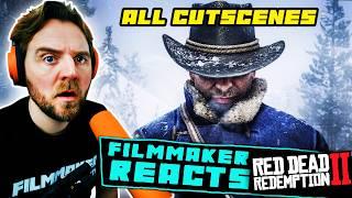 FILMMAKER REACTS: RED DEAD REDEMPTION 2 | [ALL CUTSCENES - PART 1!!] | ARTHUR MORGAN!