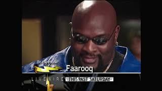 Farooq & Ahmed Johnson argue and threaten each other on LiveWire! 1996 (WWF)