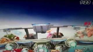 Super Smash Bros. Brawl - Donkey Kong vs. Bowser vs. Peach vs. Link on Lylat Cruise