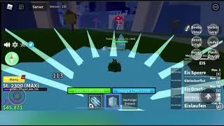 Combo: Ice + Spikey Trident + Electric claw | Blox Fruits