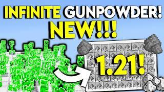 BEST 1.21! INFINITE CREEPER FARM Minecraft Bedrock MCPE/Xbox/PS4/Nintendo Switch/Windows 10