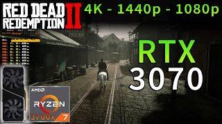 Red Dead Redemption 2 | RTX 3070 | Ryzen 7 3700x | 4K - 1440p -1080p | Ultra Settings