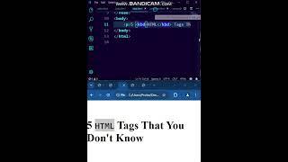 The 5 HTML Tags That Will CHANGE YOUR WEBSITE FOREVER! #htmltags #html #html5 #htmlcoding #webdesign