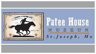 A tour of the Patee House in St. Joseph Mo. Owned and Operated by The Pony Express Historical Assoc.